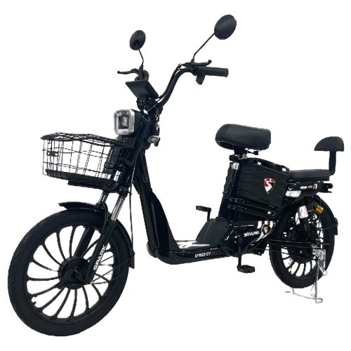 Велосипед з електромотором SPARK RIDER PRO 14" 48V/650W/20Ah Чорний, фото 1