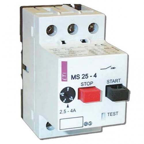 Вимикач автоматичний MS25-0,16 (0,1–0,16 A)