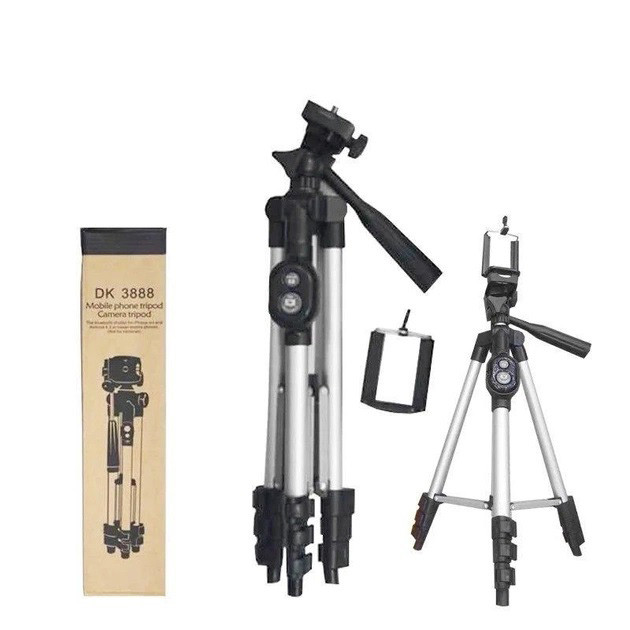 Тринога для камери Tripod DK-3888, Штатив для телефона та фотоапарата, Студійна стійка штатив настільна PE-84, фото 1