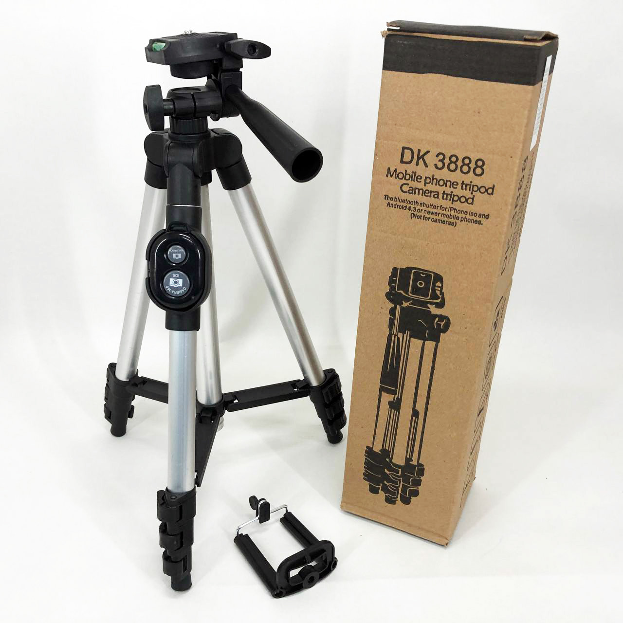 Тринога для камери Tripod DK-3888, Штатив для телефона та фотоапарата, Студійна стійка штатив настільна PE-84, фото 1
