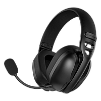 Гарнітура бездротова USB + Bluetooth 5.4 HATOR Hyperpunk 3 Hi-Res (ESH15) SyncHUB, wireless black чорний