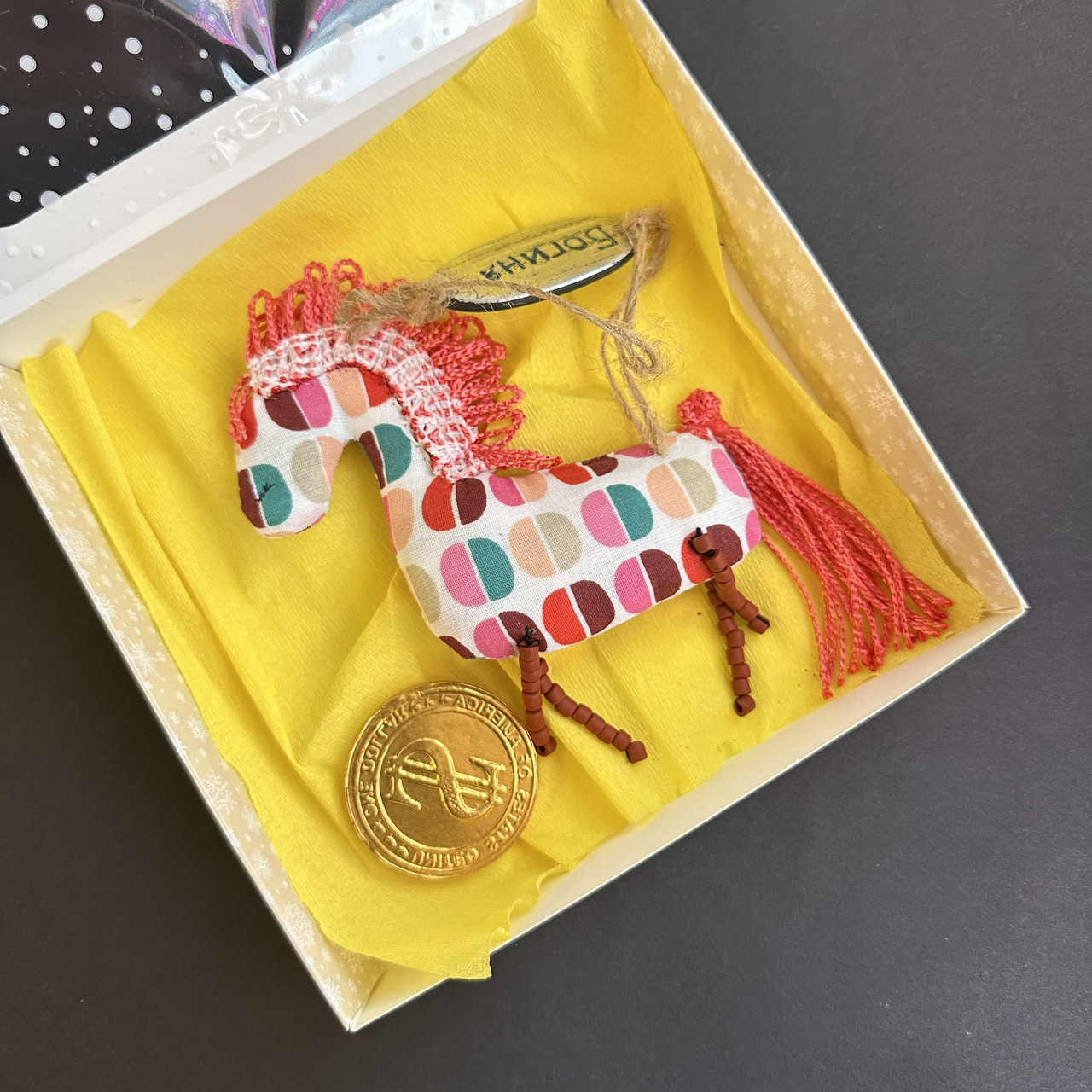 Новорічна іграшка символ року Богиня, фото 1