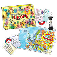 Дитяча настільна гра "Вікторина ЄВРОПА" MKP0904 українська та англійська мова