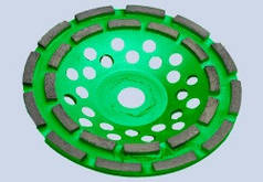 Дворядний диск, зелений (Ø 180 мм)