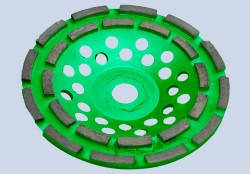 Дворядний диск, зелений (Ø 180 мм), фото 2