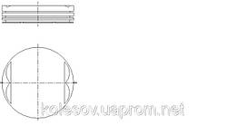 Поршни FORD Transit (Scorpio, Sierra, Galaxy) 2.0 DOHC