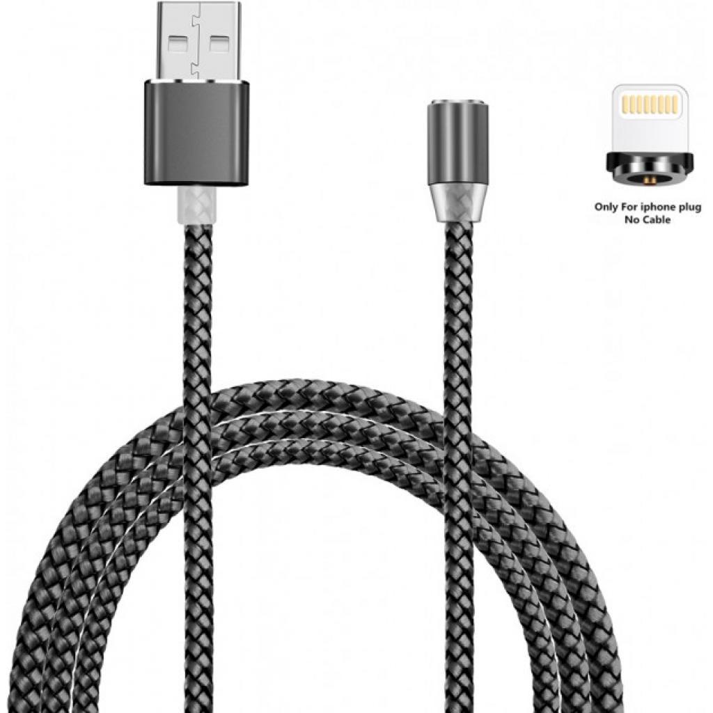 Дата кабель USB 2.0 AM to Lightning 1.2m Magneto grey XoKo (SC-355i MGNT-GR) (u477520), фото 1