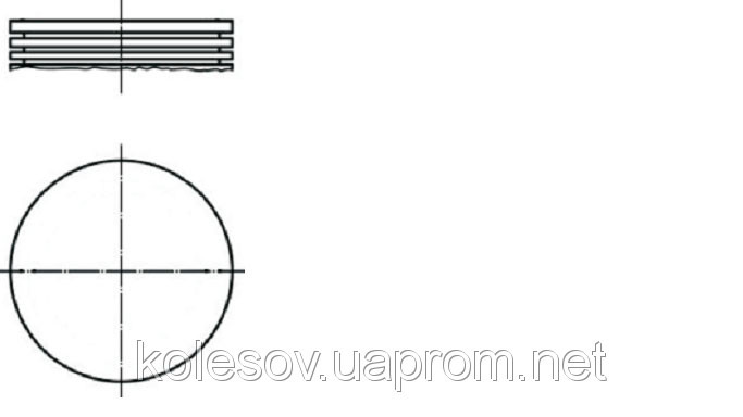 Поршни FORD Scorpio (Sierra) 1.8 OHC д.86,2, фото 1