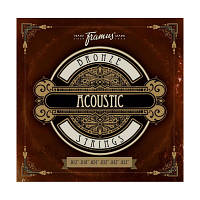 Струни для акустичної гітари бронзові середні 12-53 для початківців і досвідчених музикантів SPICY