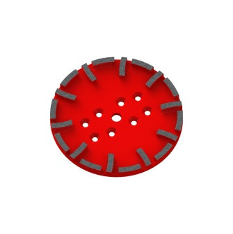 Шліфувальний Диск "Стандарт", червоний (для середніх підлог) 250 мм
