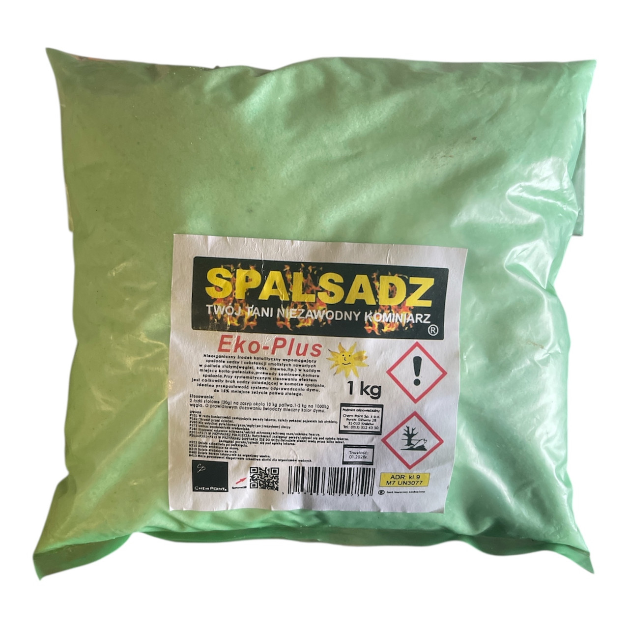 Spalsadz Eko Plus 1 кг порошок для чищення димоходів.