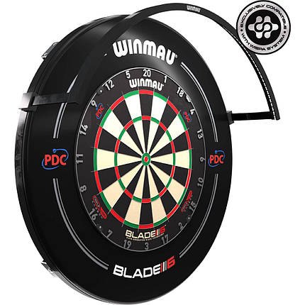 Фірмова LED-підсвітка мішені дартс Winmau Англія, фото 1