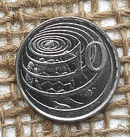 10 центiв 1992 року. Каймановi острови