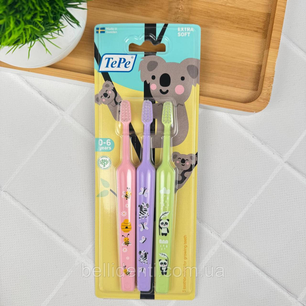 Набір TePe Mini X-Soft  (від 0-6 років), 3 шт