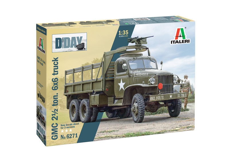 Пластикова модель 1/35 Italeri  6271 американський вантажний автомобіль GMC Truck, фото 1