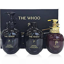 Антивіковий SPA-шампунь для зміцнення волосся та ліфтингу шкіри голови в наборі WHOOSPA Scalp Anti-aging & Hair Lifting Shampoo