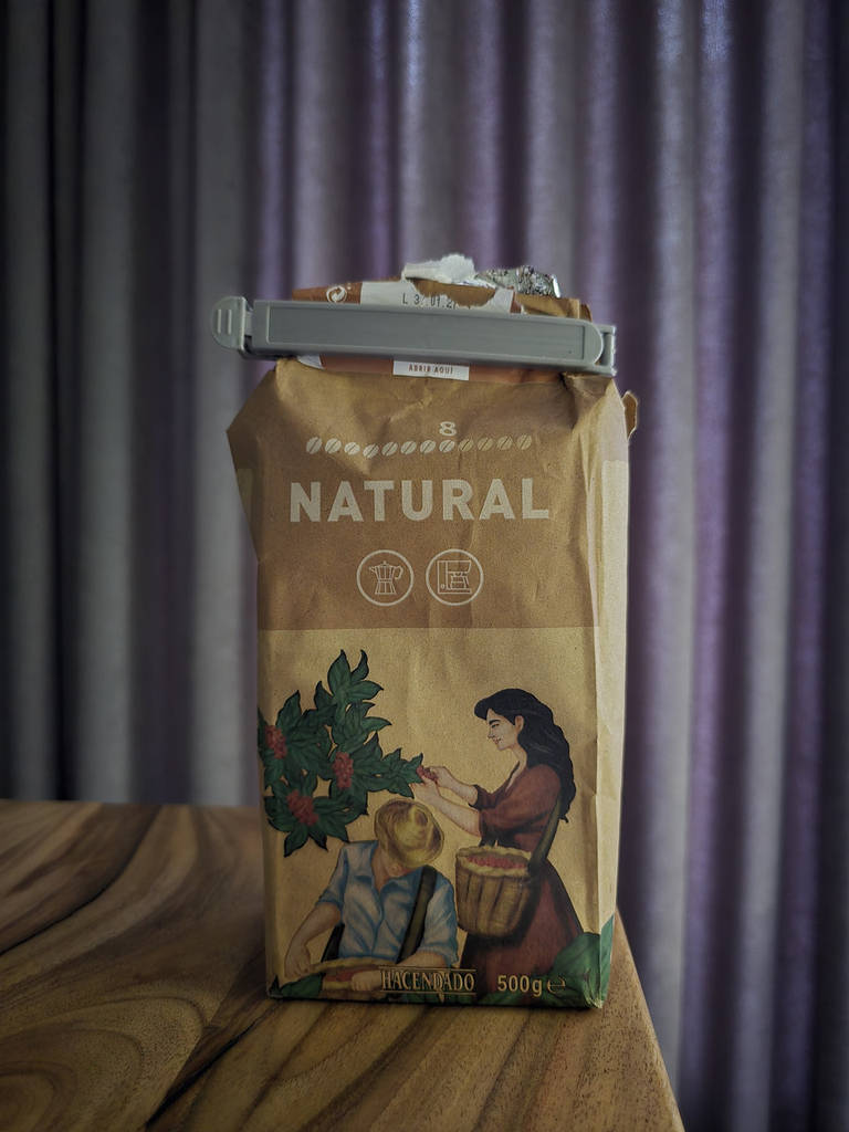 Кава мелена Hacendado Natural 500 г (Іспанія) - фото покупців 1
