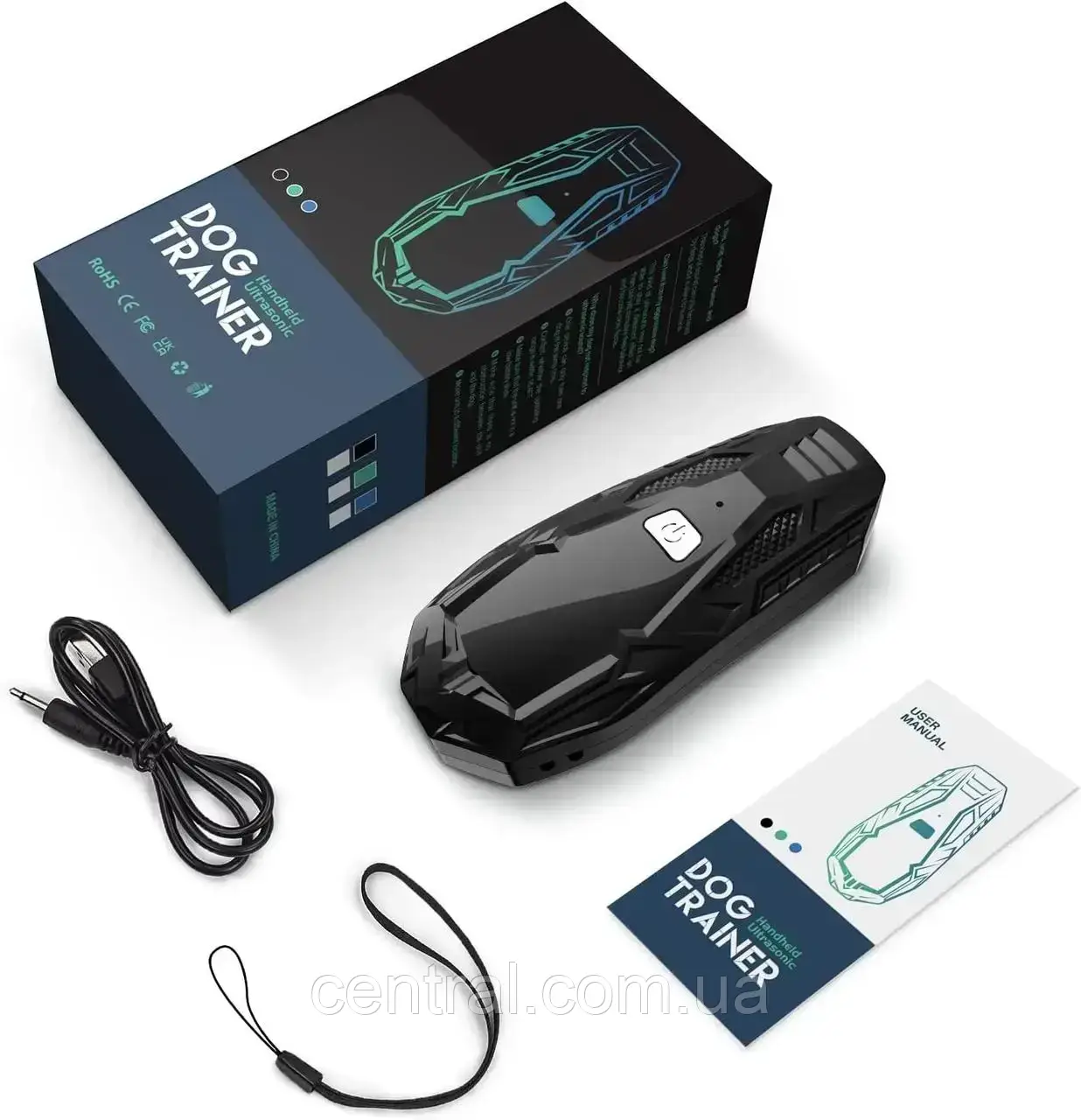 Ультразвуковий пристрій для корегування поведінки собакQueenMew Handhelf Ultrasonic, Dog Trainer, фото 1