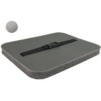 Туристичний сидіння для активного відпочинку та пікніків легке теплоізолююче двошарове 350 х 265 мм.