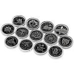 Герої України у металі: набір монет НБУ «Сили безпеки та оборони України»