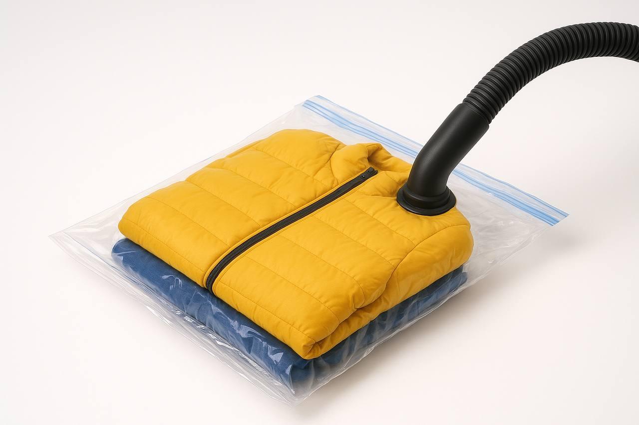 Вакуумний пакет 60*80 см для зберігання /транспортування речей