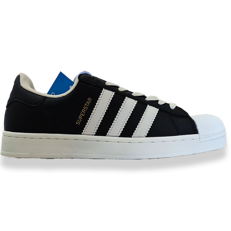 Чоловічі Кросівки Adidas Superstar Чорні Шкіра Демі 41, арт. 4-41