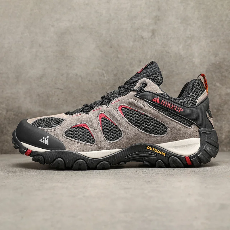 Чоловічі Кросівки HikeUP Сірий Замша Демі 42, арт. 36-42