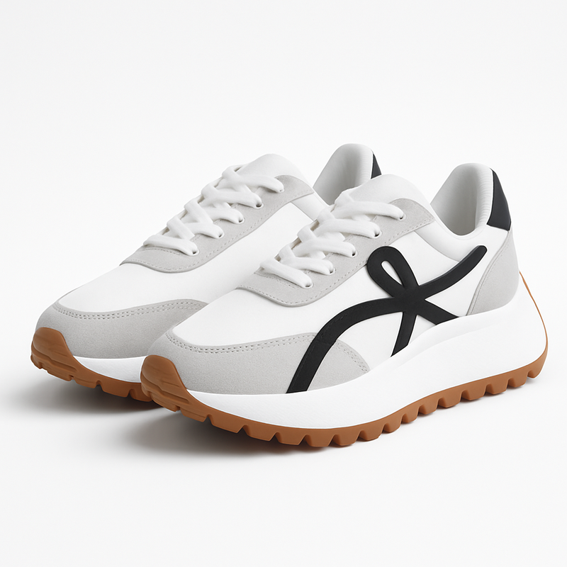 Жіночі Кросівки Horoso Сірі Штучна шкіра Весна/Осінь 40, арт. 27-40