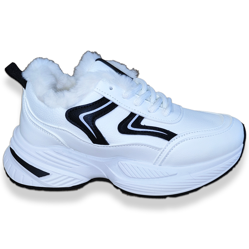 Жіночі Кросівки Horoso Термо Білі Штучна шкіра Зима 36, арт. 51-36