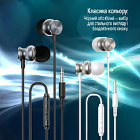 Навушники ColorWay Wired Earphone CW-WD03WT 3,5мм mini-jack білий, фото 5
