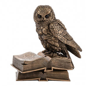 Статуетка Сова на книзі 16.5*16*10.5см, "Veronese" (74109A4), фото 1