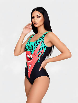 Злитий купальник Z.Five 55631 зелений 42 44 46 48 50 розмір, фото 1