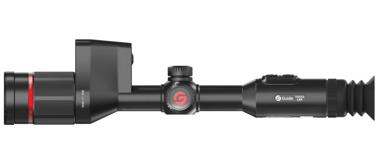 Приціл тепловізійний Guide TU651 Gen2 LRF 2.4-18.9x50 640x480@12μm з далекоміром 1500 м, фото 1