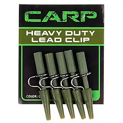 Безпечна кліпса Kalipso Heavy Duty Lead Clip 5шт green