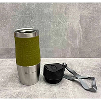 Термокружка Edenberg EB-623 из нержавеющей стали, герметичная, 5 ч тепла, с ремешком