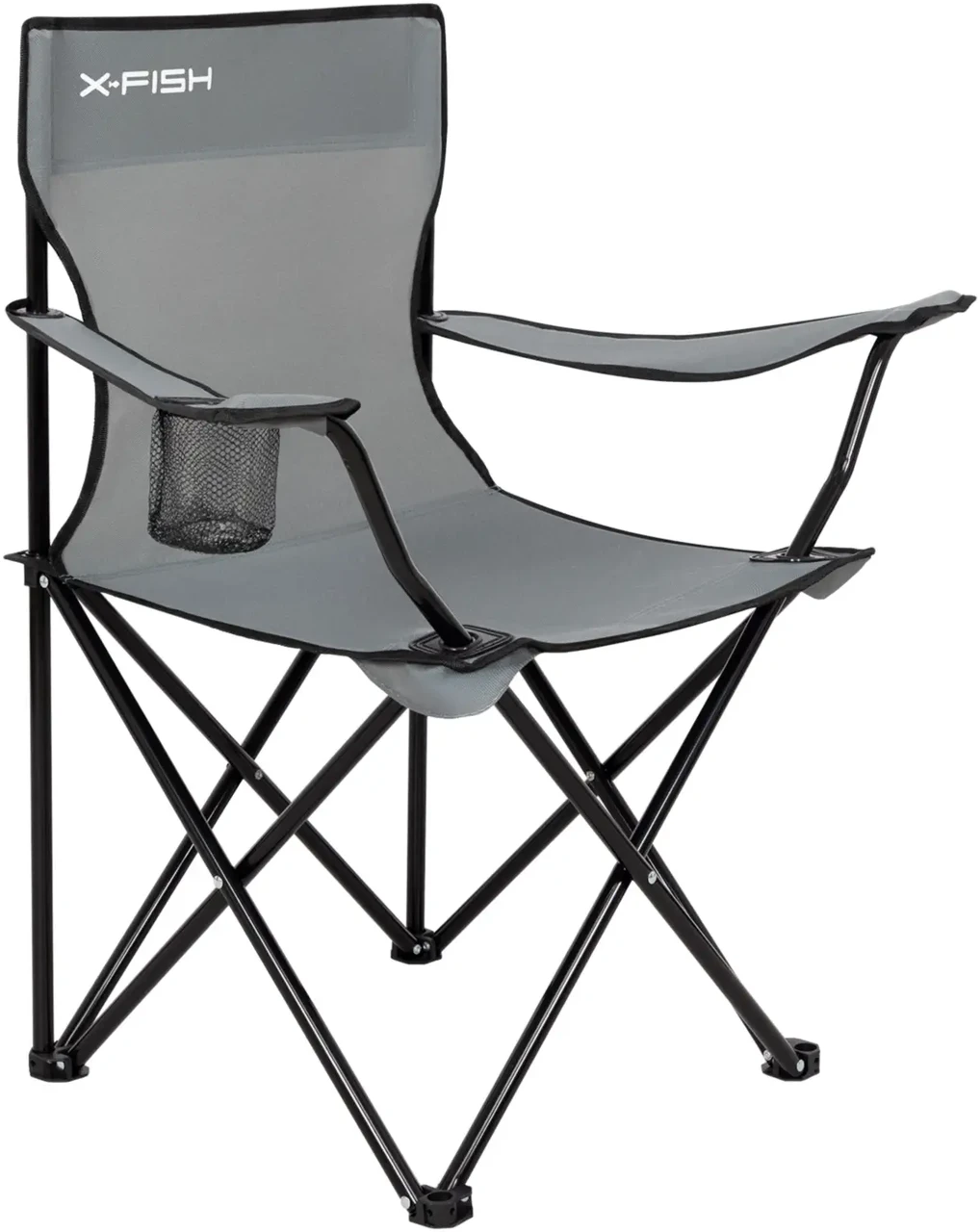 Крісло розкладне X-Fish Light 50*50*80 см, сірий, фото 1