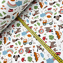 Π€Π»Π°Π½Π΅Π»Ρ "Π‘ΠΎΠ±Π°ΠΊΠΈ, ΠΌΠ°ΡΠΈΠ½ΠΈ, Π΄Π΅ΡΠ΅Π²Π° Π½Π° Π±ΡΠ»ΠΎΠΌΡ" 240 ΡΠΌ, ΡΠΎΡΠΎ 4