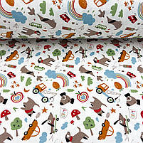 Π€Π»Π°Π½Π΅Π»Ρ "Π‘ΠΎΠ±Π°ΠΊΠΈ, ΠΌΠ°ΡΠΈΠ½ΠΈ, Π΄Π΅ΡΠ΅Π²Π° Π½Π° Π±ΡΠ»ΠΎΠΌΡ" 240 ΡΠΌ, ΡΠΎΡΠΎ 2