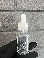 Флакон порожній скляний з піпеткою, 10 мл