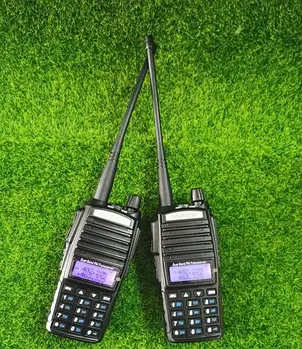 Комплект із двох Рацій Baofeng UV-82 8 Вт + Гарнітура Радіостанція Baofeng UV82 8W