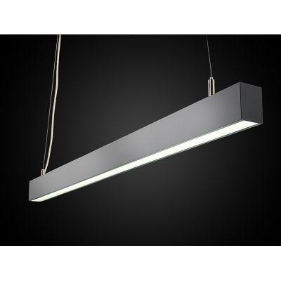 Світильник лінійний підвісний LINEA-1500-S 46Вт 4000K SMD3535 CREE сірий /RAL7024TX/ОР3 8791-2