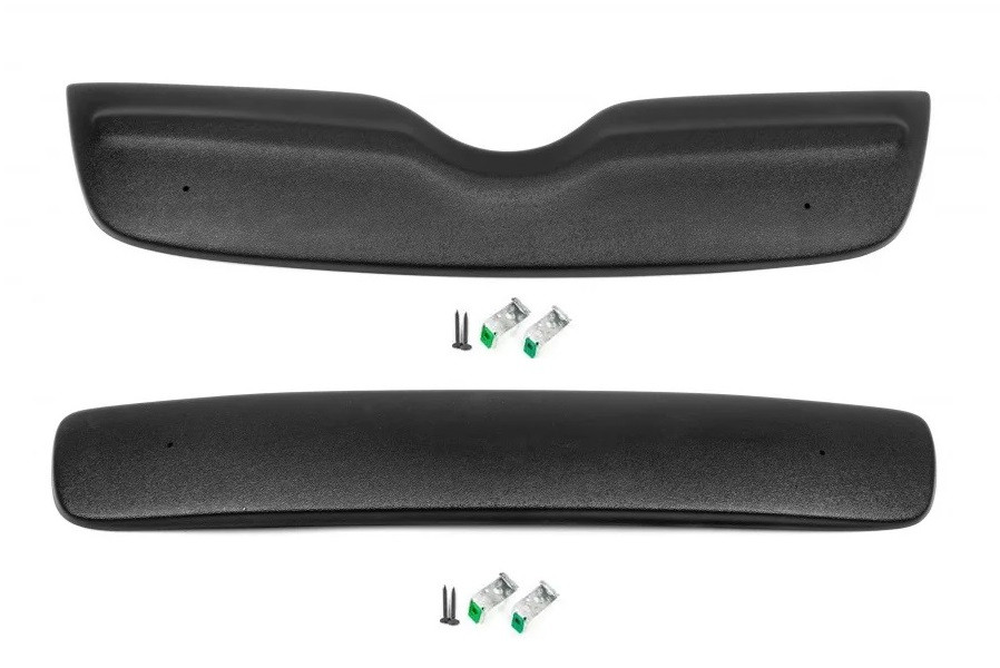 Зимова накладка на решітку Skoda Fabia 2 2007-2009 захист радіатора Шокода Фабія 2 дорегаліз, фото 1