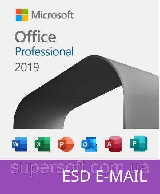 Office 2019 Pro Plus 1 ПК ESD - електронний ключ, всі мови для Windows (269-17064) прив'язка до облікового запису Microsoft, фото 1