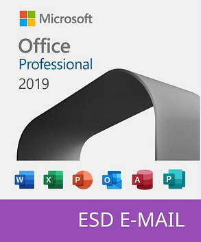 Office 2019 Pro Plus 1 ПК ESD - електронний ключ, всі мови для Windows (269-17064) прив'язка до облікового запису Microsoft
