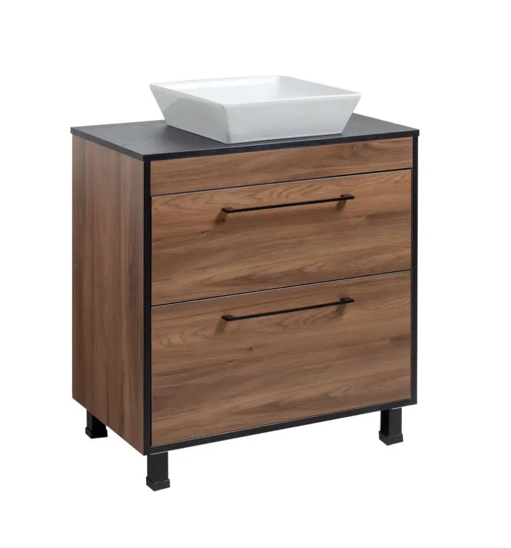 Тумба 80 см на ніжках для ванної кімнати.