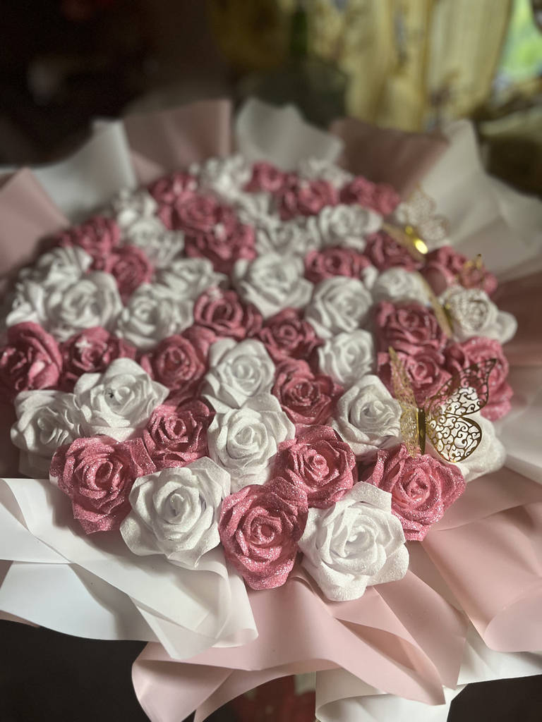 Блиск (гліттер) білий перламутр - вага 10 г - фото покупців 1