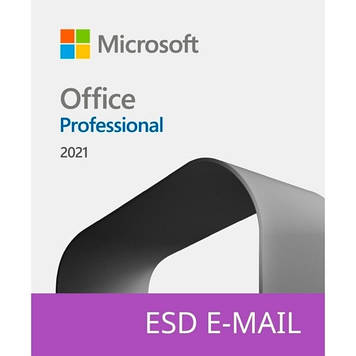 Office 2021 Pro Plus 1 ПК ESD - електронний ключ, всі мови для Windows (269-17192) прив'язка до облікового запису Microsoft