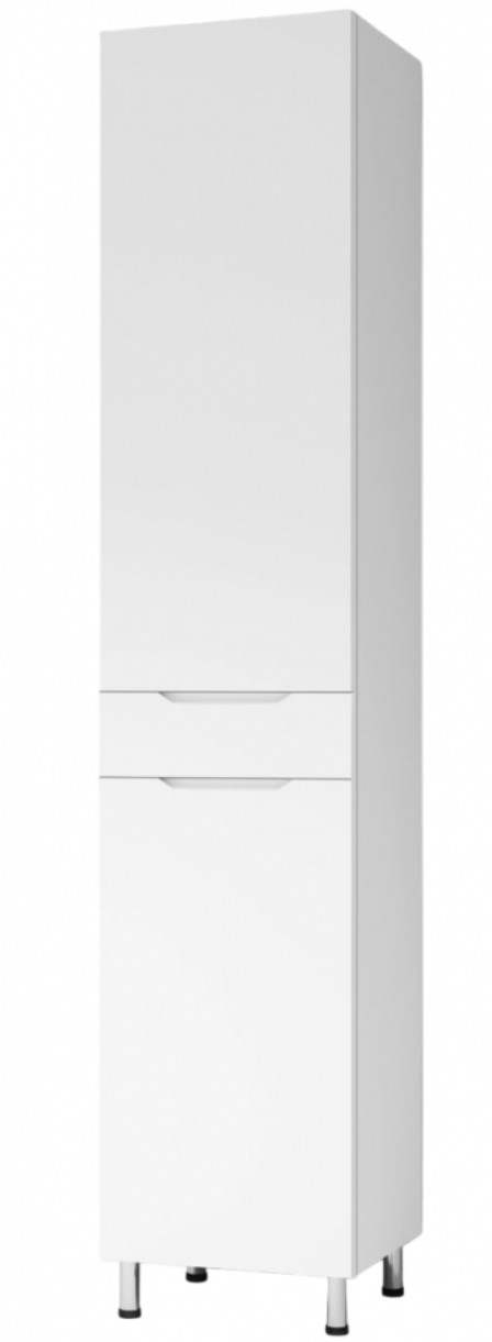 Пенал 40см, білий для ванної кімнати