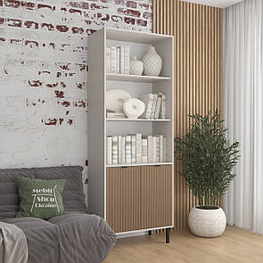 Пенал з відкритими полицями і тумбою