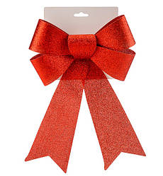 Бант "Червоний блиск", 32 см